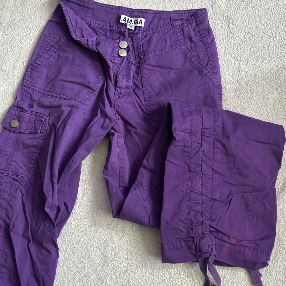 I.AM.GIA Violet Buttoned Trousers